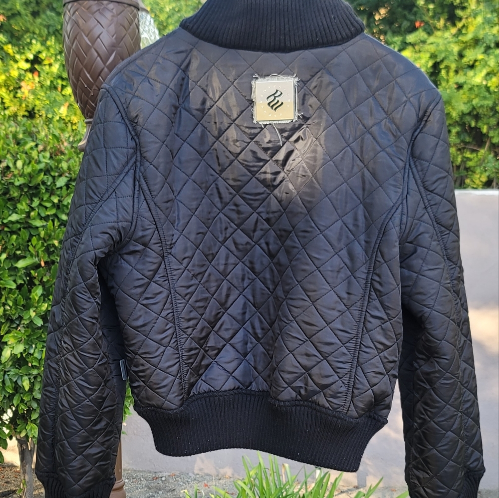 Vtg Rocawear Quilted Faux Fur Reversible Jacket - Picture 8 of 12